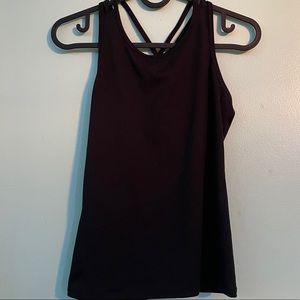 Girls all in motion black tank top from target. Good condition, used, no stains